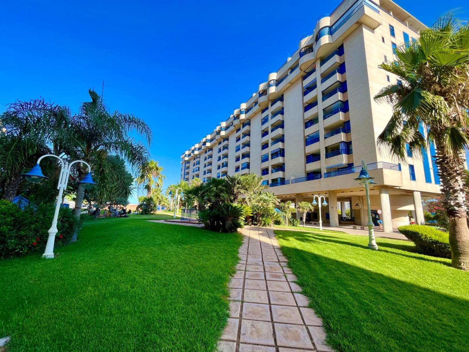 Blue Beach Apartment+Oceanview+Private Parking 瓦伦西亚 外观 照片