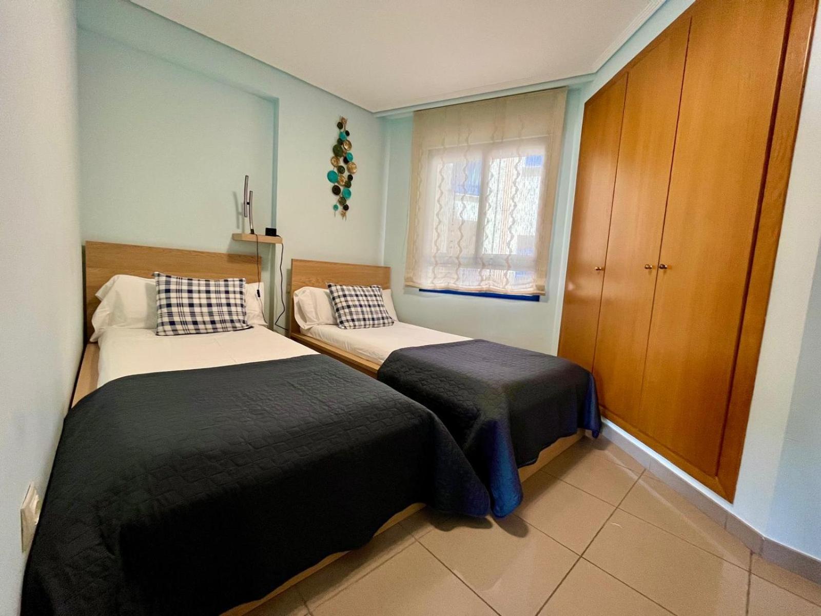 Blue Beach Apartment+Oceanview+Private Parking 瓦伦西亚 外观 照片