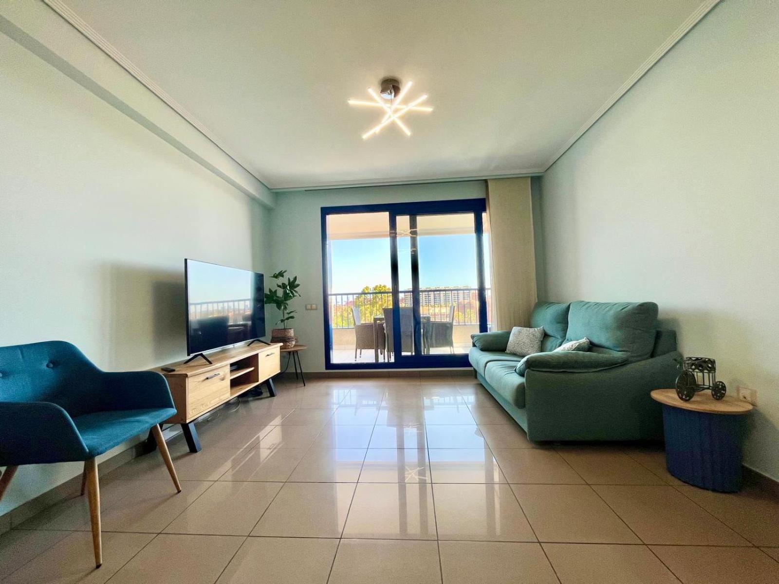 Blue Beach Apartment+Oceanview+Private Parking 瓦伦西亚 外观 照片